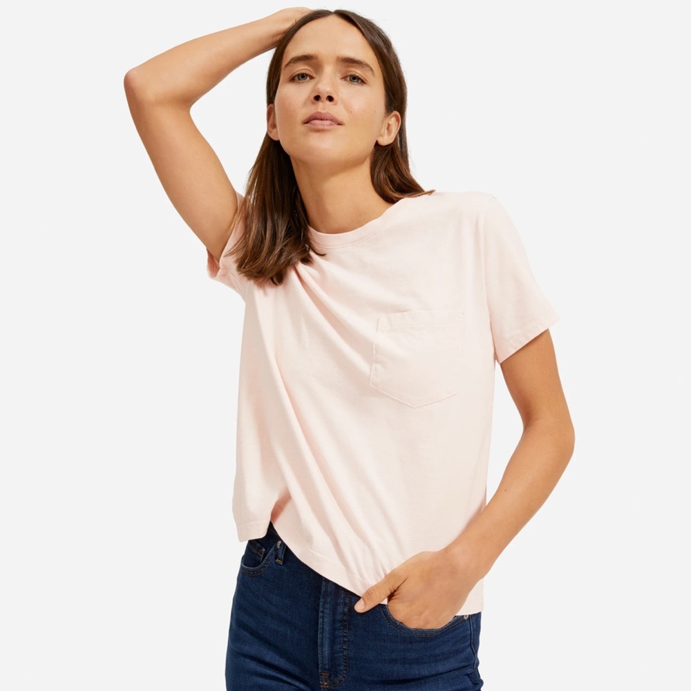 Everlane Boxy Cropped TShirt